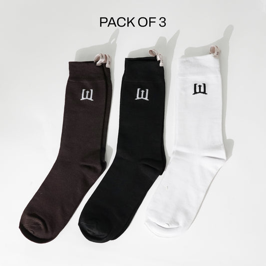 Socks - Full Length (Pack of 3)