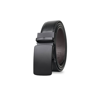 Monolith - Matte Black - Vegan leather Men’s belt (24" - 46")