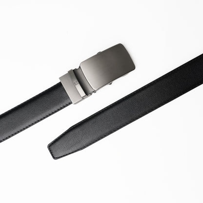Monolith - Shale - Vegan leather Men’s belt (24" - 46")