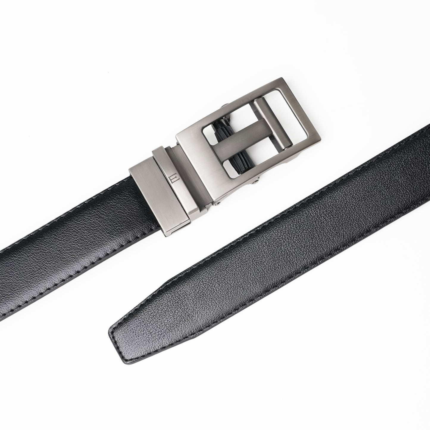 NexGrid - Shale - Vegan leather Men’s belt (24" - 46")