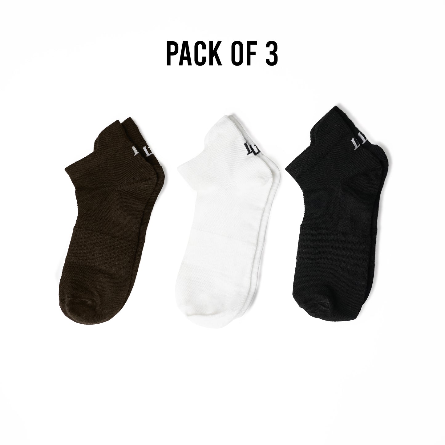 Socks - Ankle Length (Pack of 3)