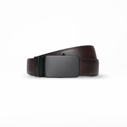 Monolith - Matte Black - Vegan leather Men’s belt (24" - 46")