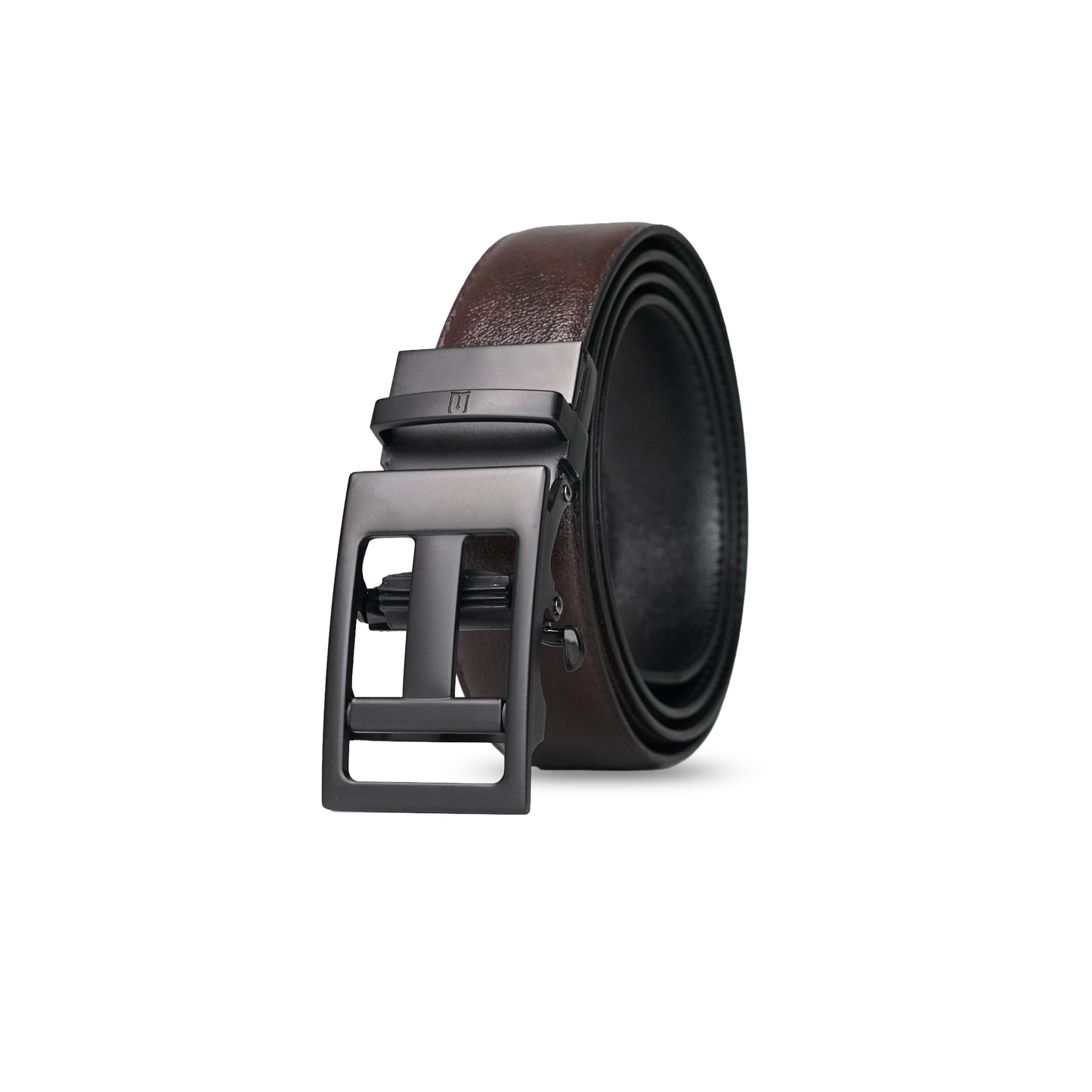 NexGrid - Matte Black - Vegan leather Men’s belt (24" - 46")