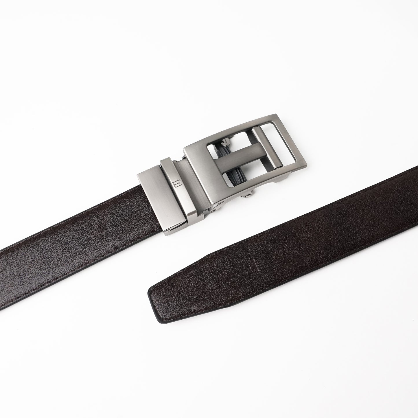 NexGrid - Shale - Vegan leather Men’s belt (24" - 46")