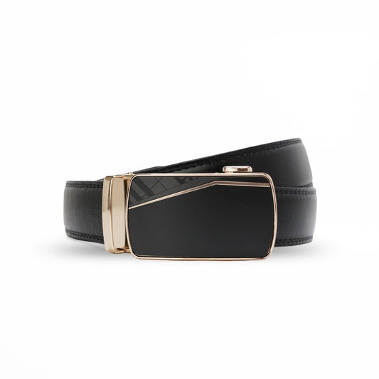 Burgamot Gold - Vegan leather Men’s belt (24" - 46")