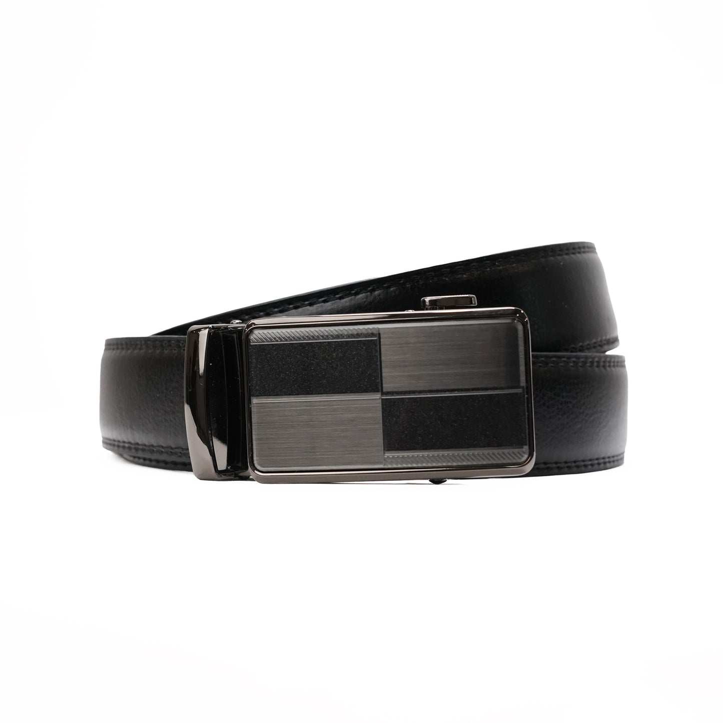 Plus Size - Crossway - Vegan leather Men’s belt (47" - 60")