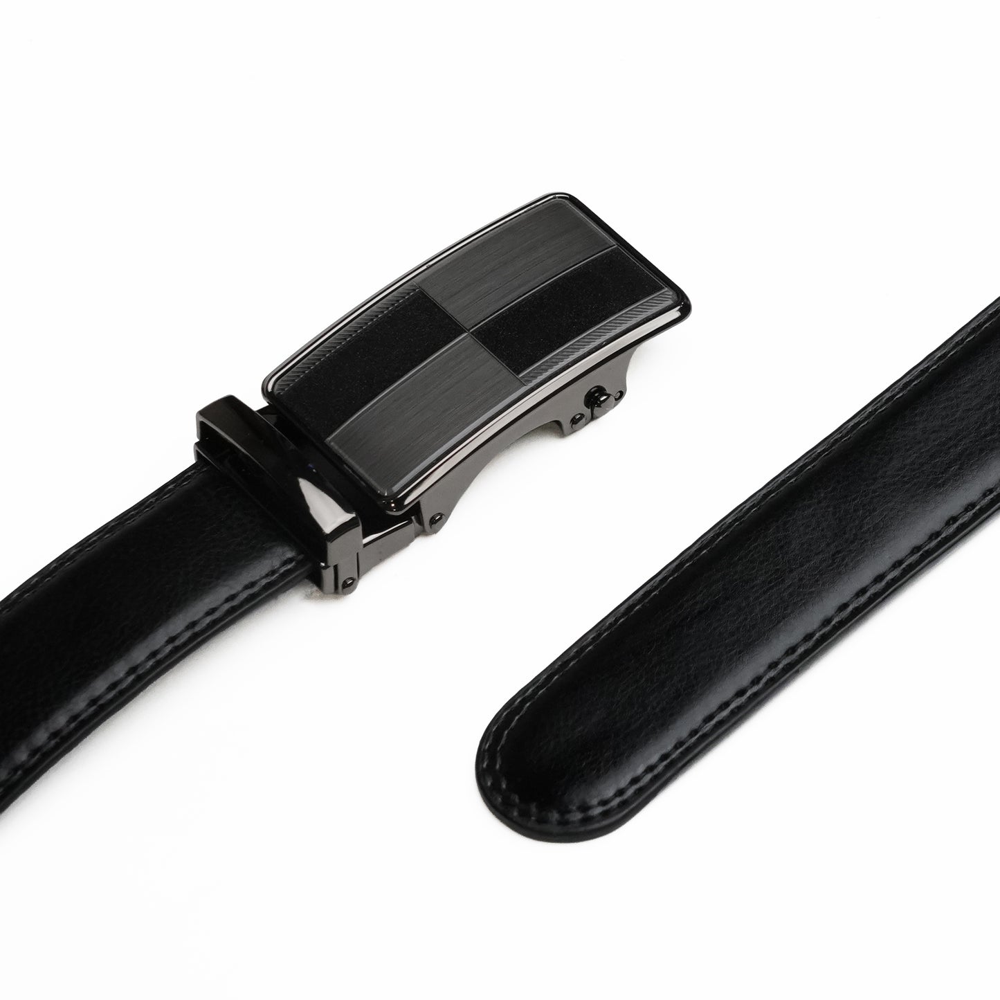 Plus Size - Crossway - Vegan leather Men’s belt (47" - 60")