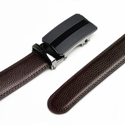 Black Arrow - Vegan leather Men’s belt (24" - 46")