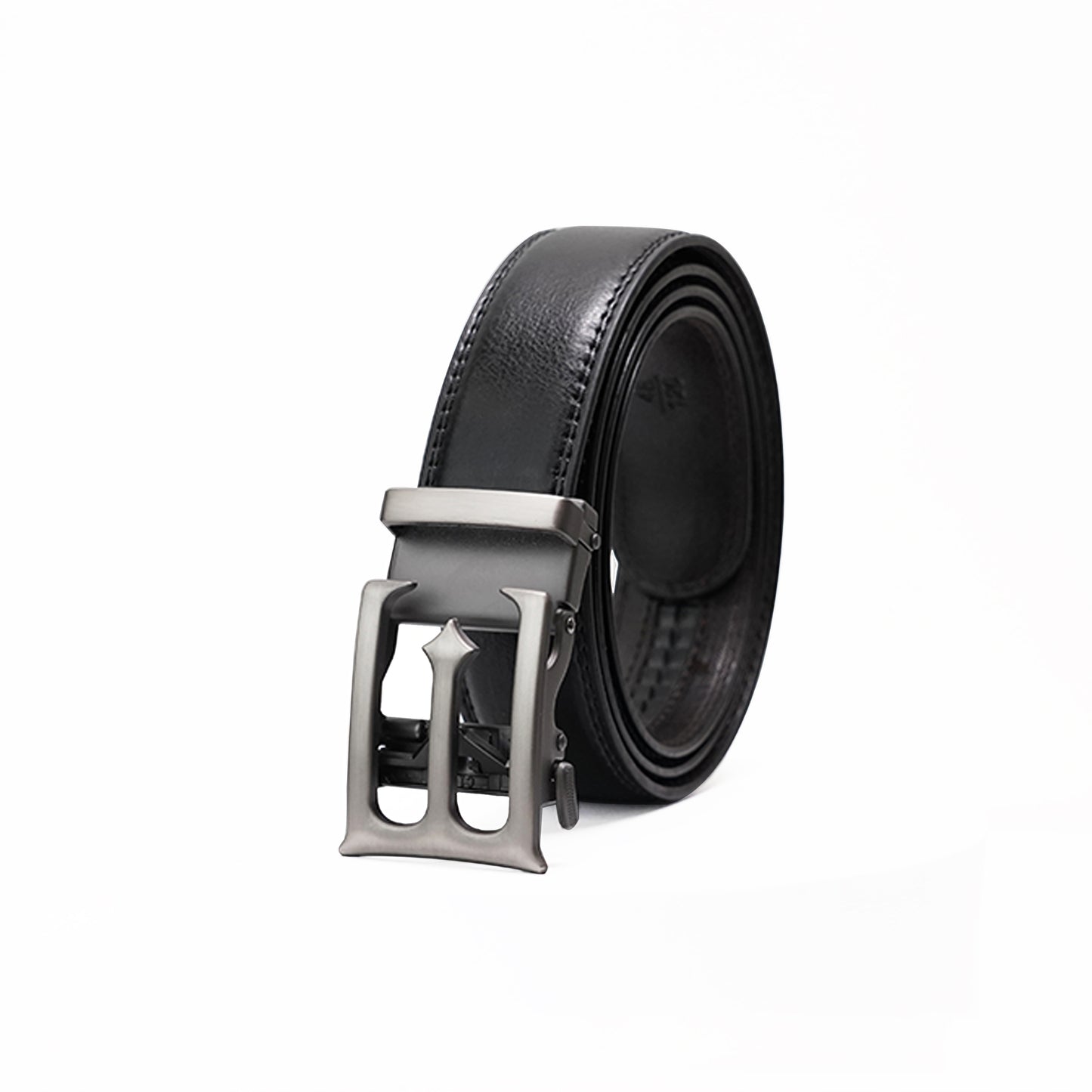 Modena – Gun Metal - Vegan leather Men’s belt (24" - 46")