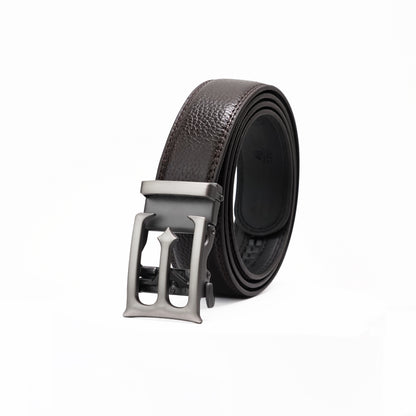 Modena – Gun Metal - Vegan leather Men’s belt (24" - 46")