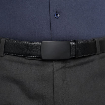 Monolith - Shale - Vegan leather Men’s belt (24" - 46")
