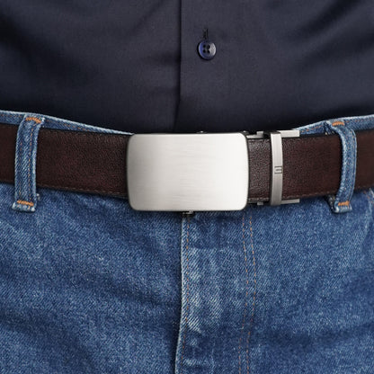 Monolith - Shale - Vegan leather Men’s belt (24" - 46")