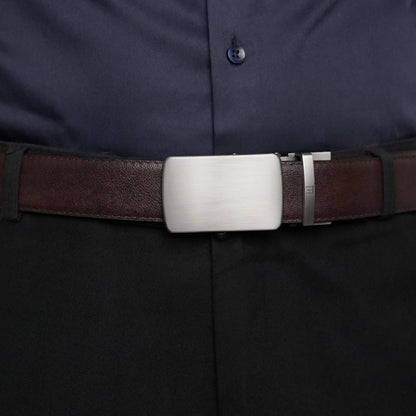 Monolith - Shale - Vegan leather Men’s belt (24" - 46")
