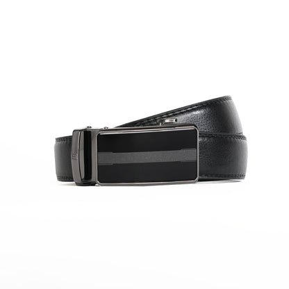Plus Size - Mountain Lion - Vegan leather Men’s belt (47" - 60")