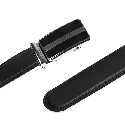 Plus Size - Mountain Lion - Vegan leather Men’s belt (47" - 60")