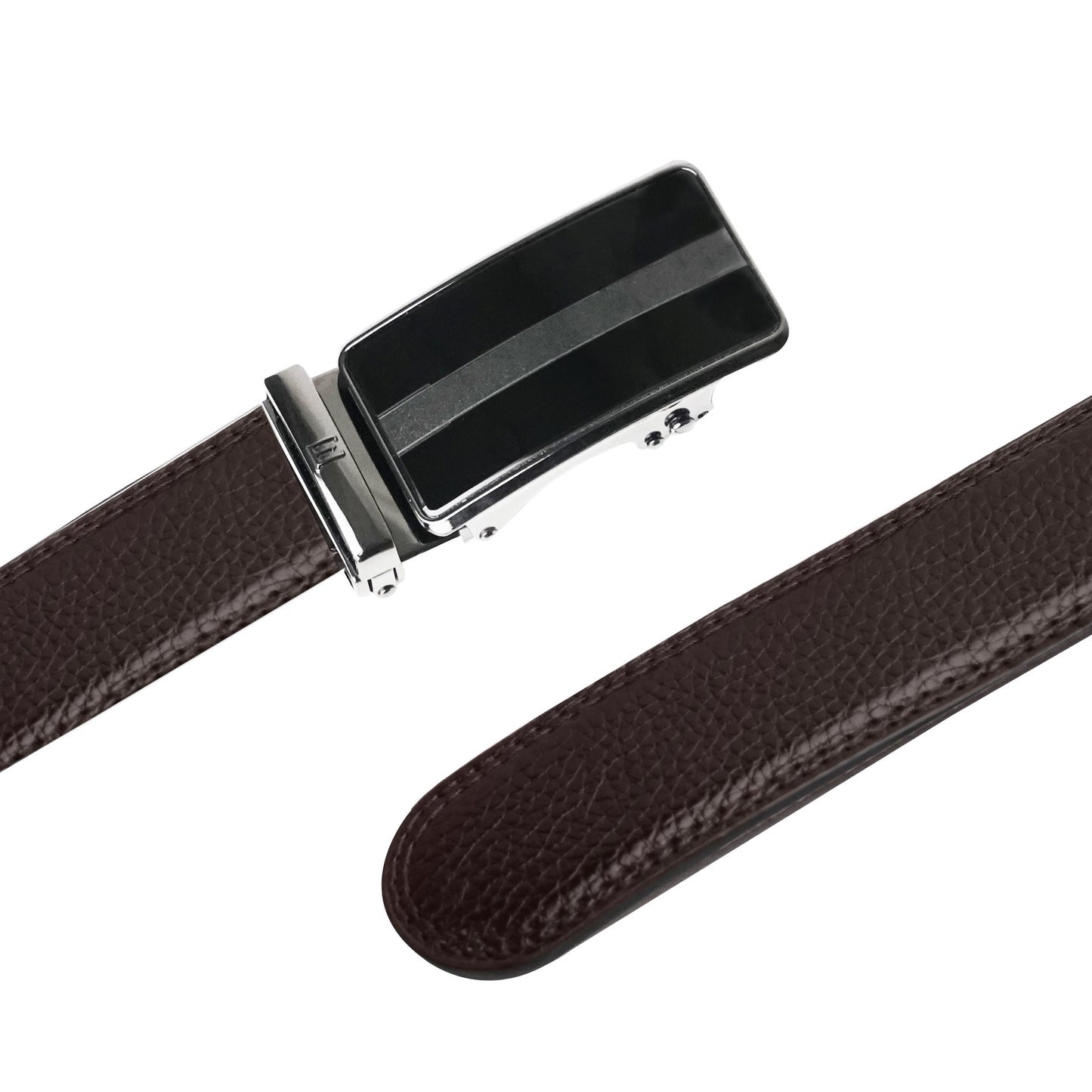 Plus Size - Mountain Lion - Vegan leather Men’s belt (47" - 60")