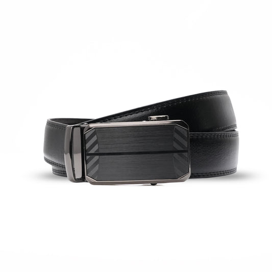 Plus Size - No Strings Attached - Vegan leather Men’s belt (47" - 60")