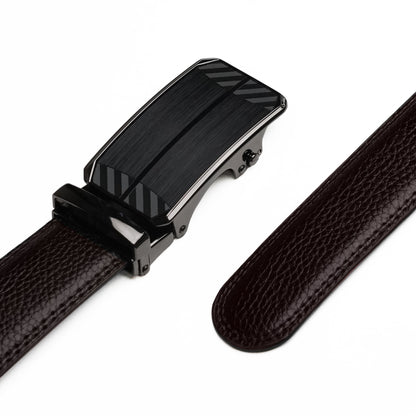 Plus Size - No Strings Attached - Vegan leather Men’s belt (47" - 60")
