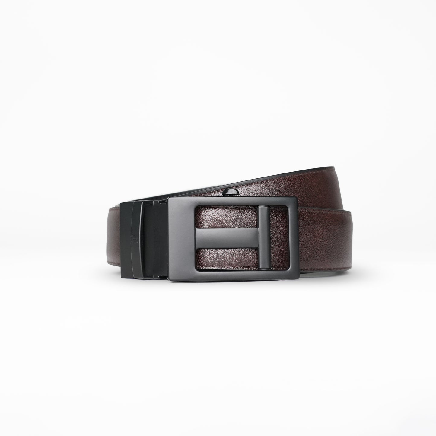 NexGrid - Matte Black - Vegan leather Men’s belt (24" - 46")