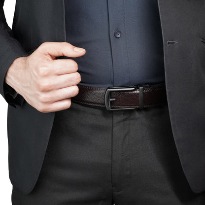 Onyx One - Vegan leather Men’s belt (24" - 46")