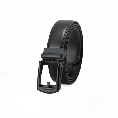 Plus Size - Onyx One - Vegan leather Men’s belt (47" - 60")