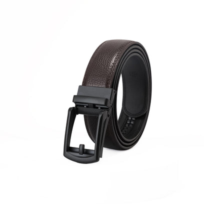 Plus Size - Onyx One - Vegan leather Men’s belt (47" - 60")