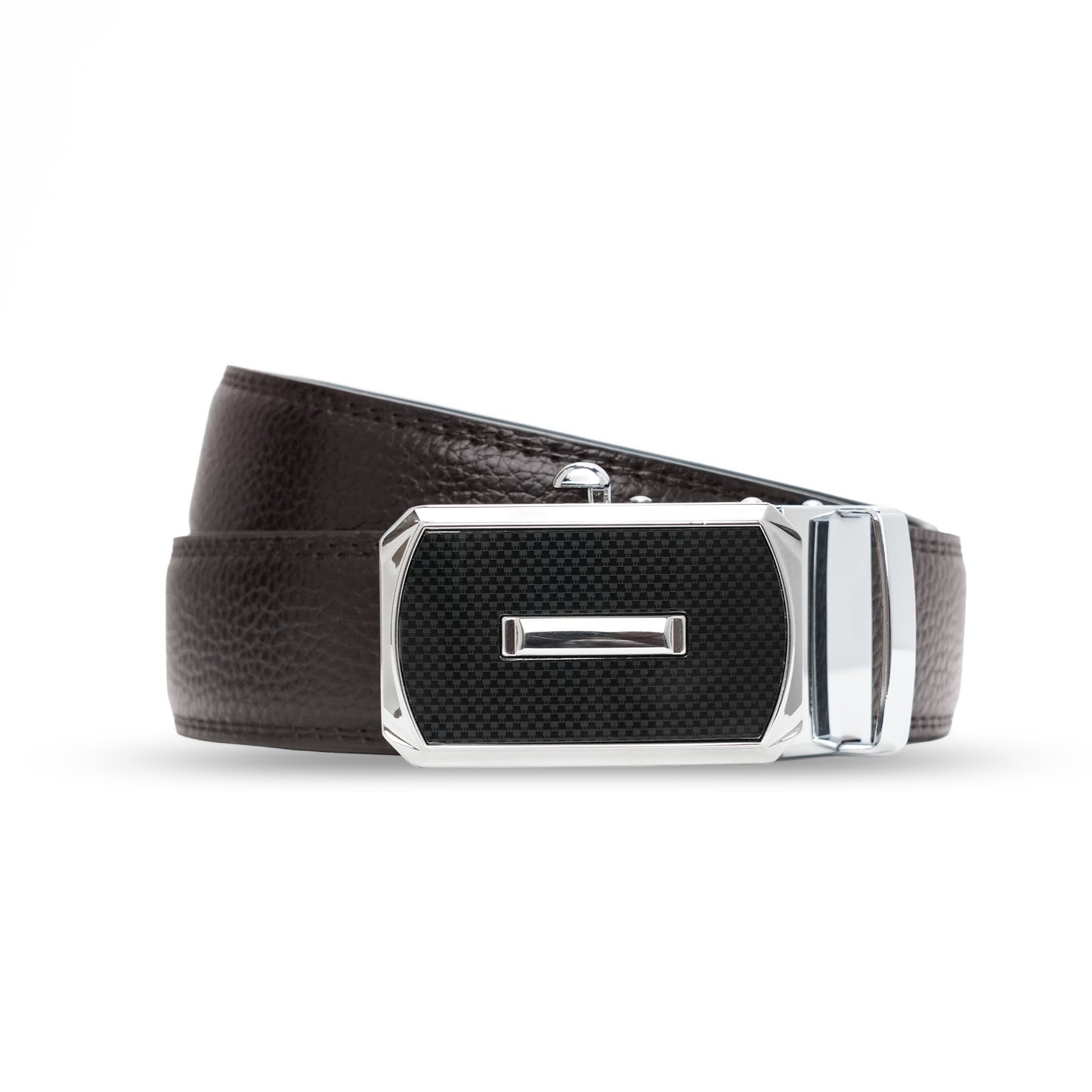Silver Lining (Direct-Locking Buckle) - Vegan leather Men’s belt