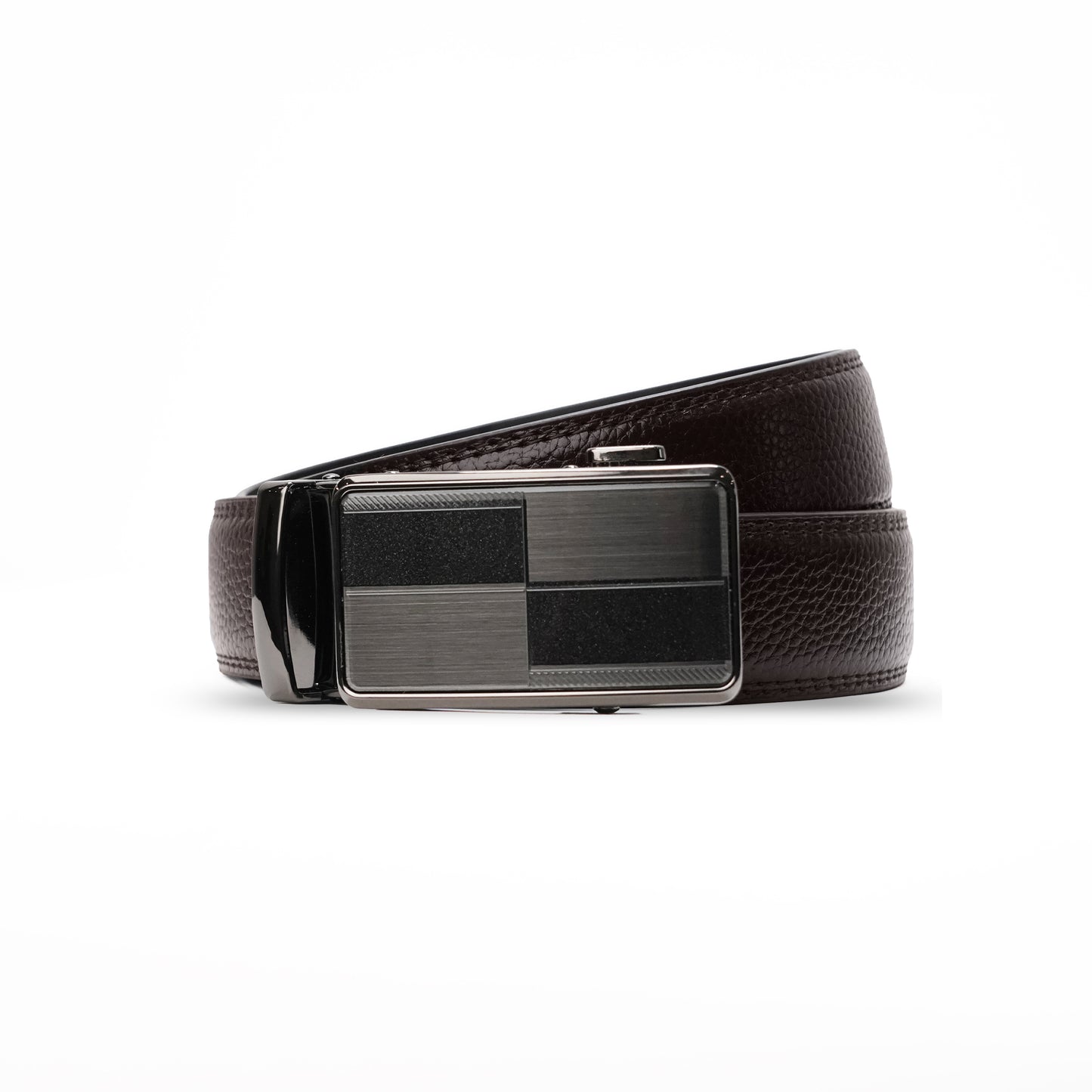 Plus Size - Crossway - Vegan leather Men’s belt (47" - 60")