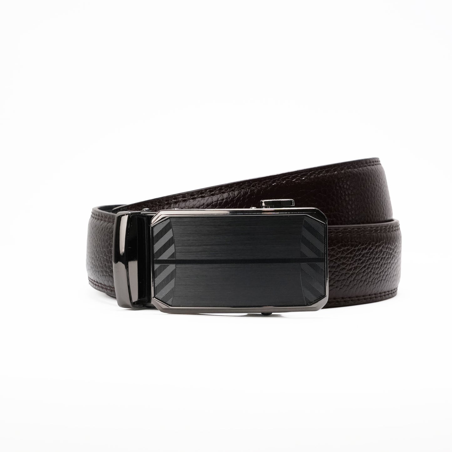 Plus Size - No Strings Attached - Vegan leather Men’s belt (47" - 60")