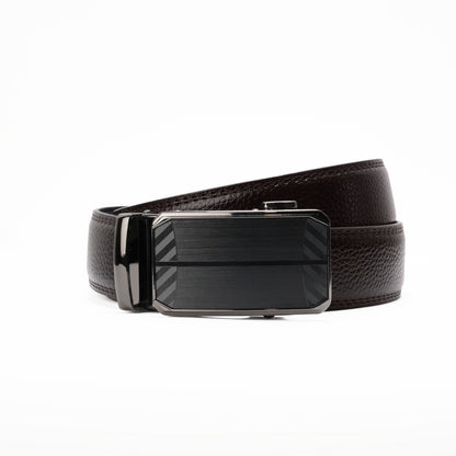 Plus Size - No Strings Attached - Vegan leather Men’s belt (47" - 60")